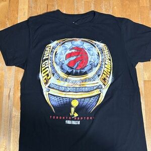 Fanatics Black Toronto Raptors 2019 Champions Tee